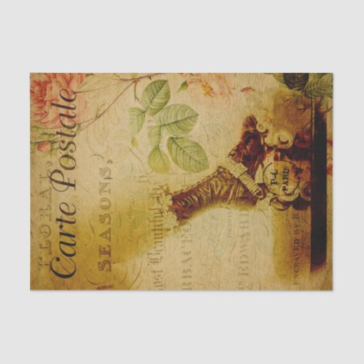 ローラーブレードが切り離されるエフェメラ女性脚 薄葉紙 (正面)