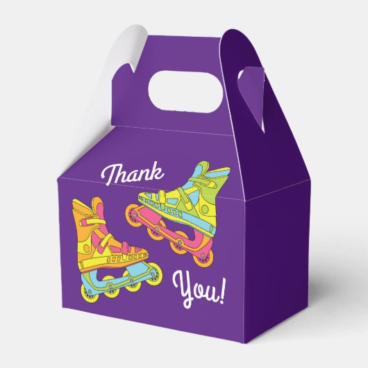 ローラーブレードのスケート子供の誕生日パーティースケートで滑る フェイバーボックス (正面サイド)