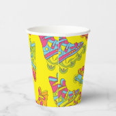 ローラーブレードのスケート子供の誕生日パーティースケートで滑る 紙コップ (右)