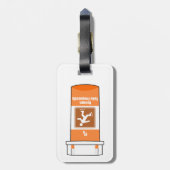 ローラーブレードは私の薬である ラゲッジタグ (裏面縦)