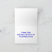 ローラーブレードイン宇宙 招待状 (内部)