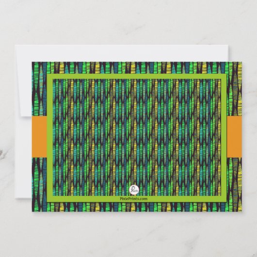 ローラーブレードパーティー招待状 招待状 (裏面)