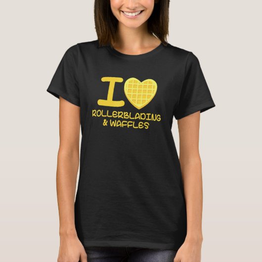 ローラーブレード積極的インラインスケートローラーブレード Tシャツ (正面)