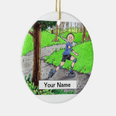 ローラーブレード – オス セラミックオーナメント (右)