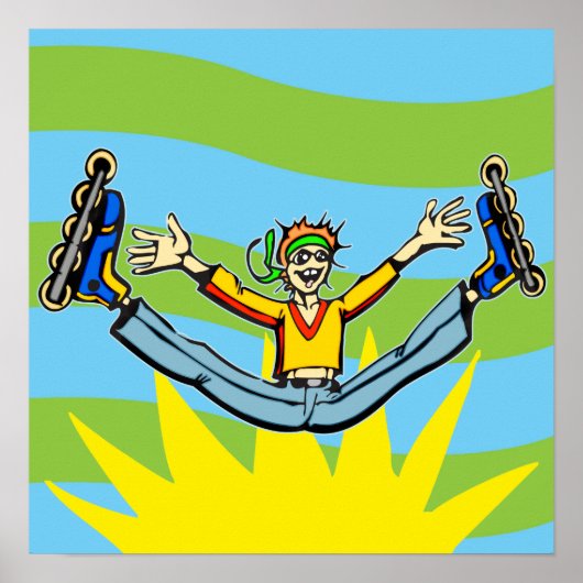 ローラーブレード ポスター (正面)