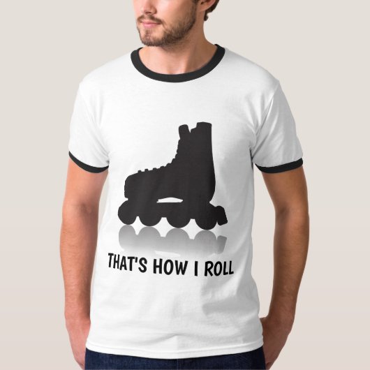 ローラーブレードTシャツ Tシャツ (正面)