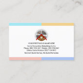 ローラーブ絵画ラシのツール 名刺 (裏面)