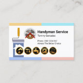 ローラーブ絵画ラシのツール 名刺 (正面)