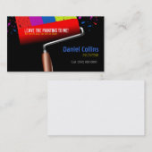 ローラーペ絵画インターの名刺 名刺 (正面/裏面)