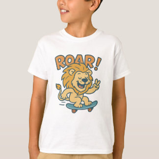 ローラーライオン! Tシャツ