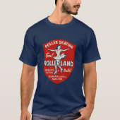 ローラーランド - カリフォルニア州オークランド Tシャツ (正面)