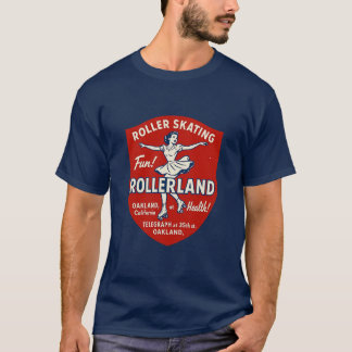 ローラーランド - カリフォルニア州オークランド Tシャツ