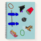 ローラーリンクのノートブック ノートブック (正面)