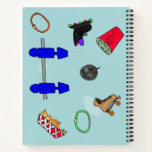 ローラーリンクのノートブック ノートブック (裏面)