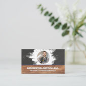 ローラー付き絵を描ペイター |熟練したトレードスマン 名刺 (スタンド正面)