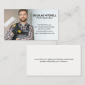 ローラー付き絵を描人 名刺 (正面/裏面)