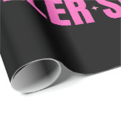 ローラー大好きな女の子だけのスケートで滑る ラッピングペーパー (ロールコーナー)