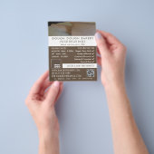 ローラー・アンド・ペストリー、ベーカーズ、ベーカリー・ストア広告 チラシ (手)