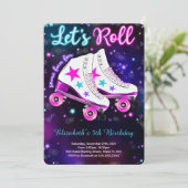 ローラー スケートのご招待 招待状 (スタンド正面)