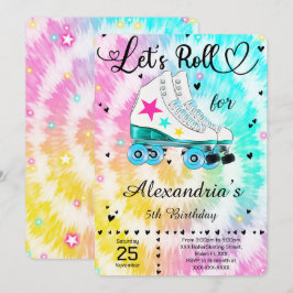 ローラー スケートのご招待 招待状