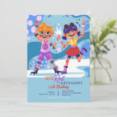 ローラー スケートの子供たち 招待状 (スタンド正面)