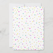 ローラー スケートの招待状、誕生日の招待状 招待状 (裏面)