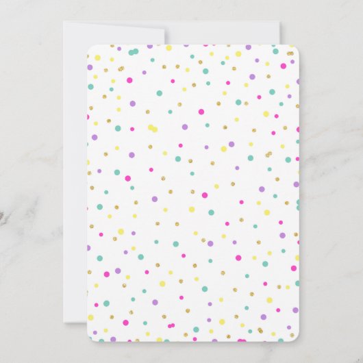 ローラー スケートの招待状、誕生日の招待状 招待状 (裏面)