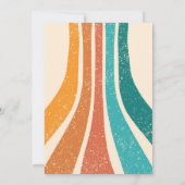 ローラー スケートの誕生日 招待状 (裏面)