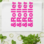 & ローラー スケート キッチンタオル (折り畳み)