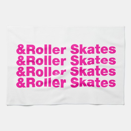 & ローラー スケート キッチンタオル (横)
