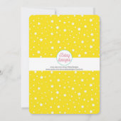 ローラー スケート グロー ネオン 誕生日パーティー 招待状 (裏面)