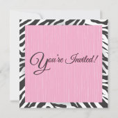 ローラー スケート パーティーの招待状 招待状 (裏面)