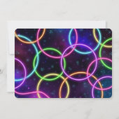 ローラー スケート フォト 招待状 (裏面)