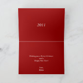 ローラ犬 シーズンカード (内部)