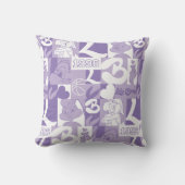 ローラ'96グリッドパターン クッション (正面)