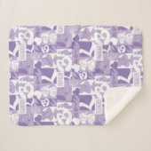 ローラ'96グリッドパターン シェルパブランケット (正面(横))