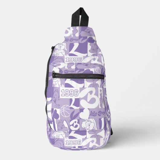 ローラ'96グリッドパターン スリングバッグ (正面)