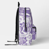 ローラ'96グリッドパターン プリントバックパック (左)