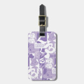 ローラ'96グリッドパターン ラゲッジタグ (正面縦)