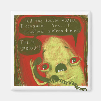 ローラ·イルガングのグレッグ·マグネット-I咳払い マグネット