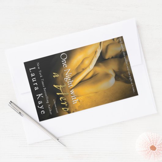 ローラ・ケイのヒーローと一夜 長方形シール (封筒)