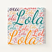 ローラ ノートブック (裏面)