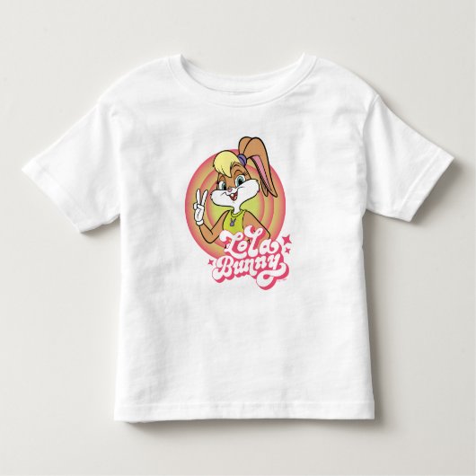 ローラ・レトロ ルーニー・テューンズ™ リングス トドラーTシャツ (正面)