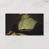 ローラBattiferri、c.1555-60 (パネル)のポートレート 名刺 (裏面)