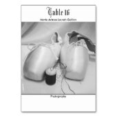 ローラGuillen別名Ishah映画女優 テーブルナンバー (裏面)