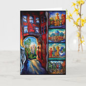 ローラZerebeskiの広告宣伝カード1 カード (黄色い花)