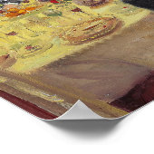 ローリッツ離れツクセンのテーブル ポスター (角)