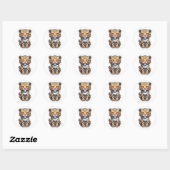 ローリングクブヒョウ ラウンドシール (シート)