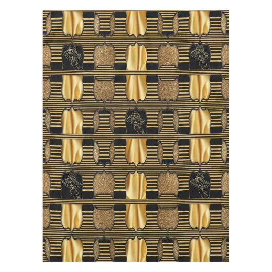 ローリングトゥエンティーズアールデコテーブルクロス テーブルクロス (正面)