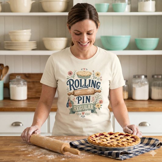 ローリングピン レギュラー コテージ ベイカー Tシャツ